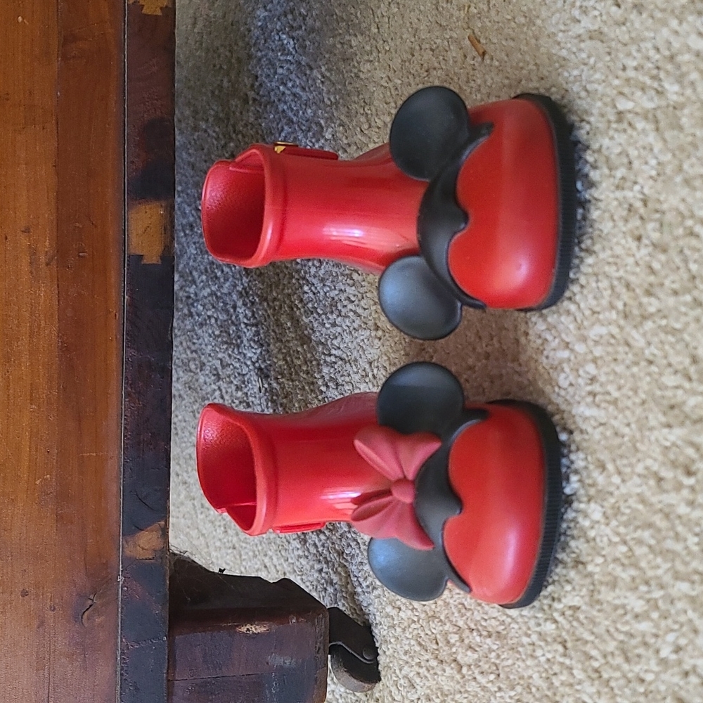 Mini Melissa Minnie & Mickey boots